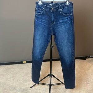 AG High rise skinny jean